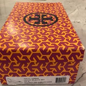 Tory Burch Amy pump suede black size 8